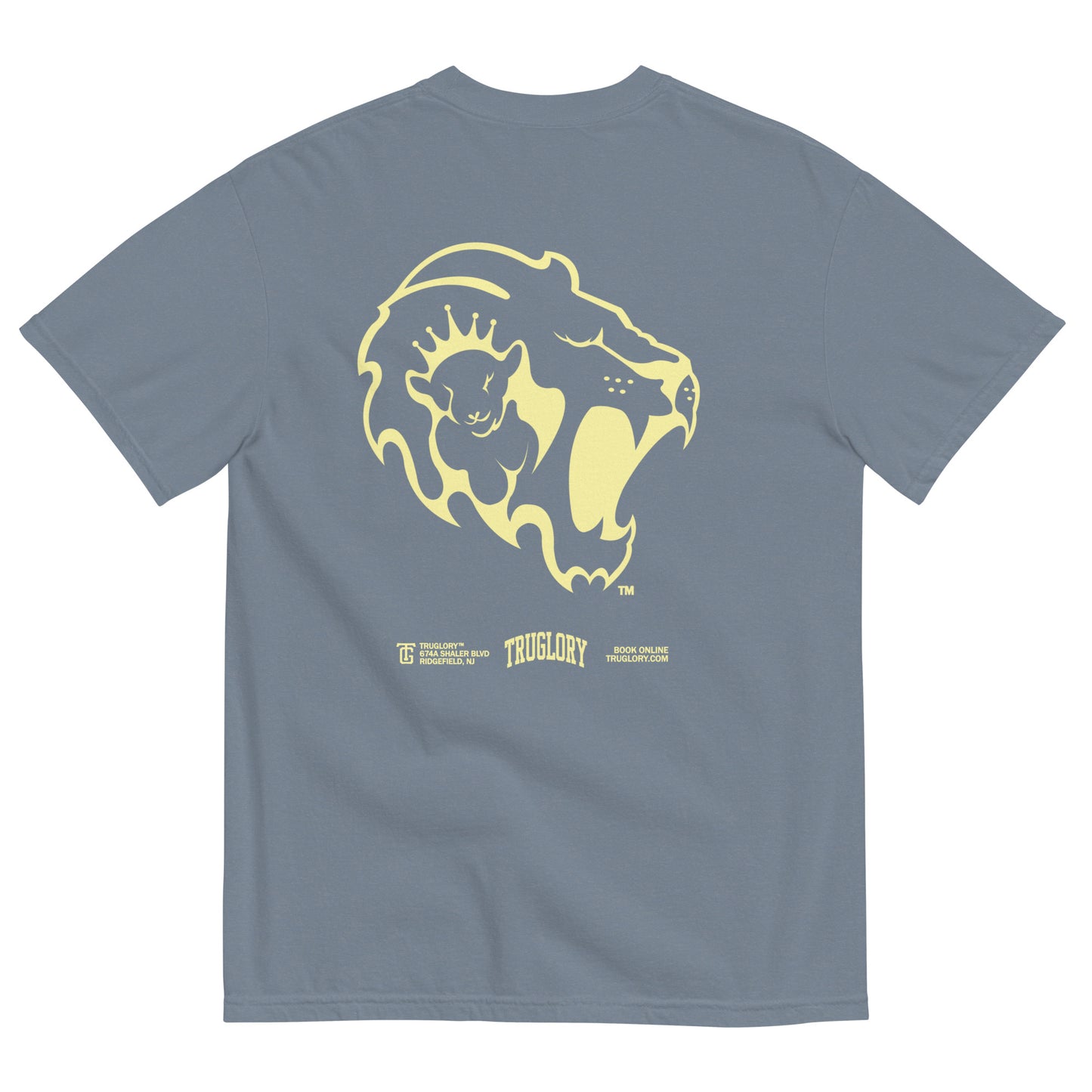 TRUGLORY | LION LAMB oversized tee