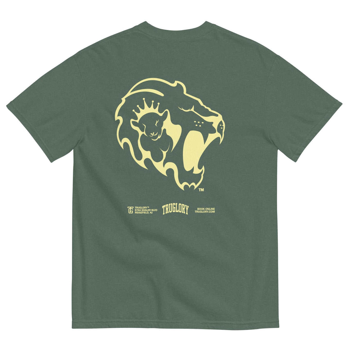 TRUGLORY | LION LAMB oversized tee