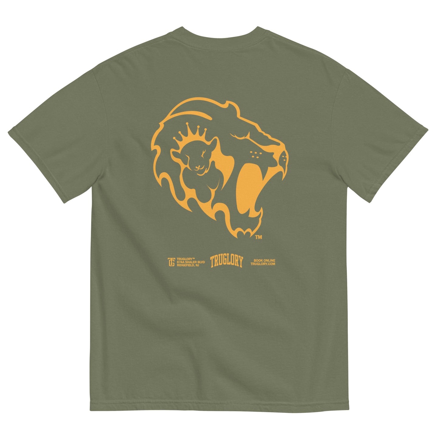 TRUGLORY | LION LAMB oversized tee