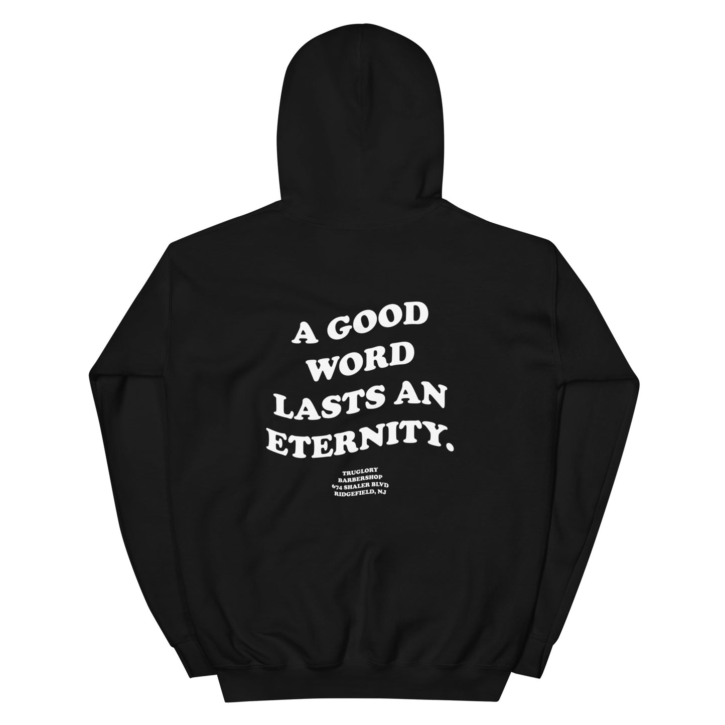 .22’ Good Haircut/Word Hoodie