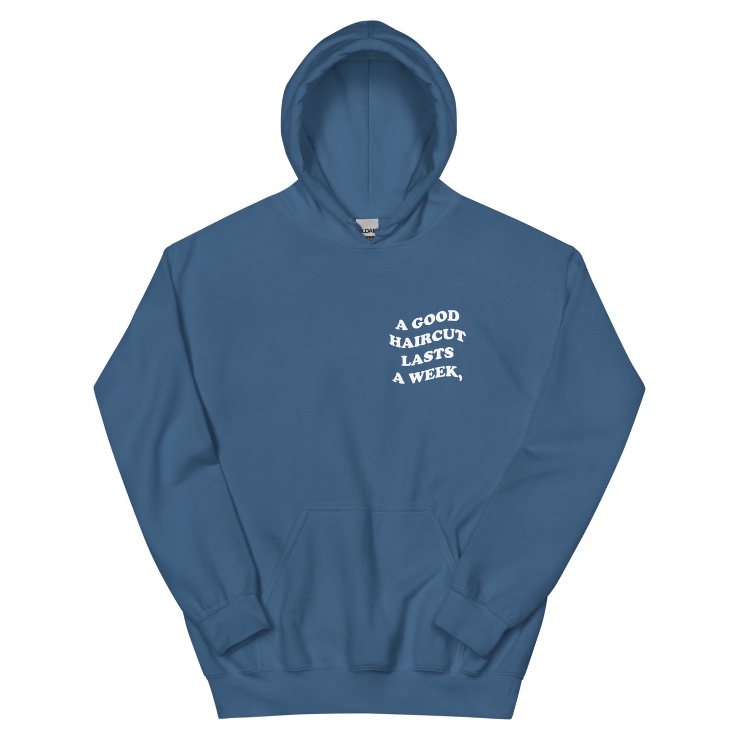 .22’ Good Haircut/Word Hoodie