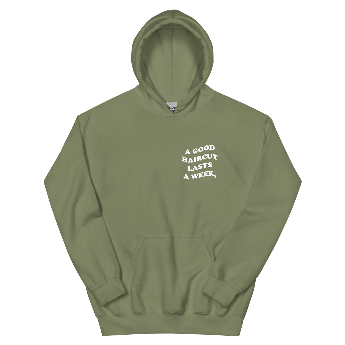 .22’ Good Haircut/Word Hoodie