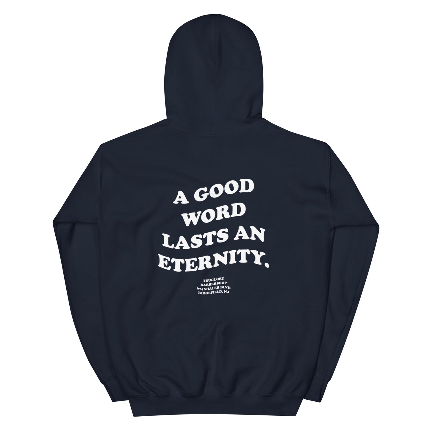 .22’ Good Haircut/Word Hoodie