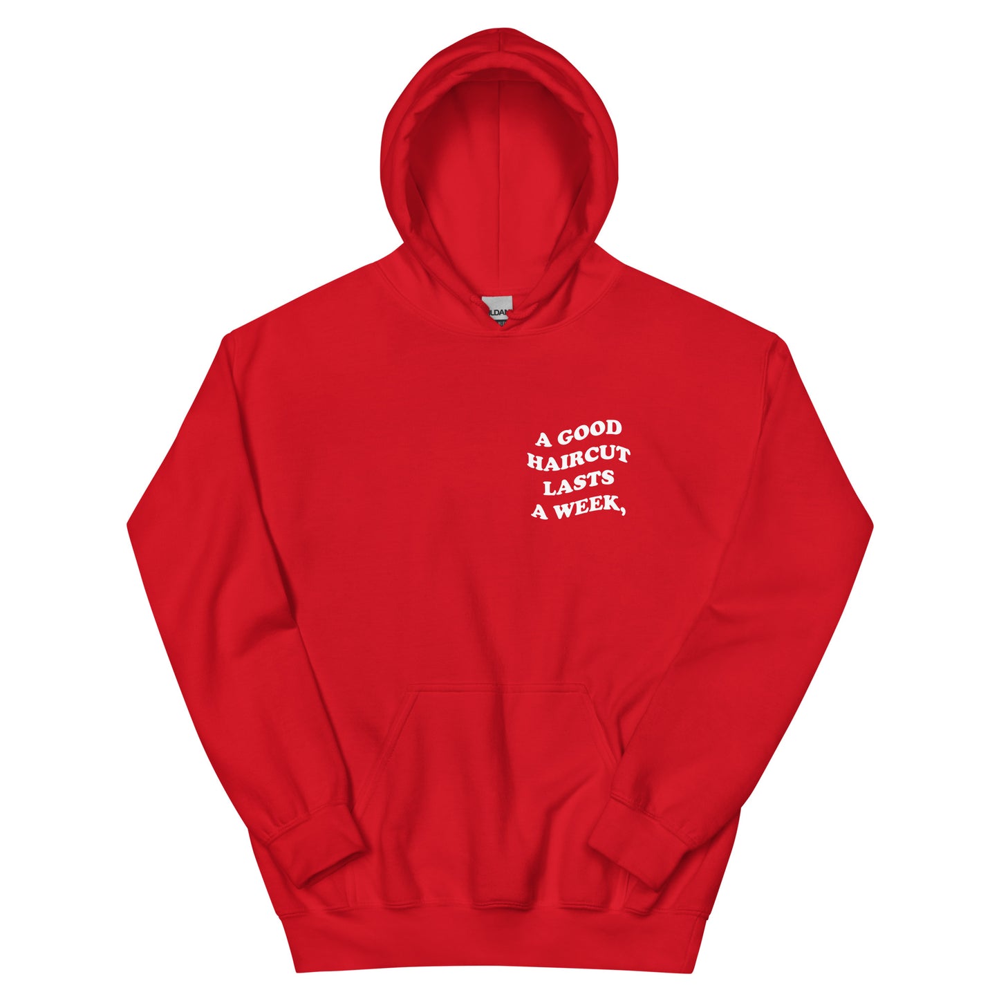 .22’ Good Haircut/Word Hoodie